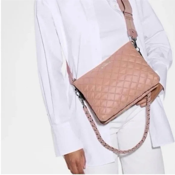 MZ Wallace Pink Quilted Bag - Picture 8 of 8